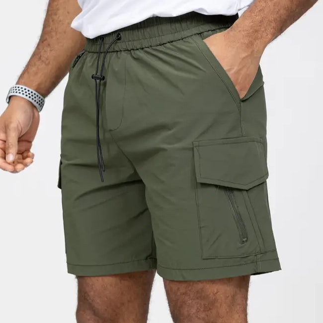 LightweightCargo Shorts - Green