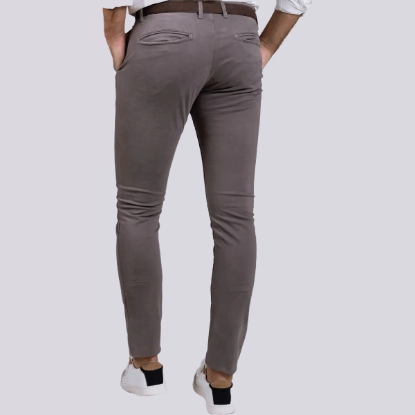 Celopman Slim Fit Chinos - Grey
