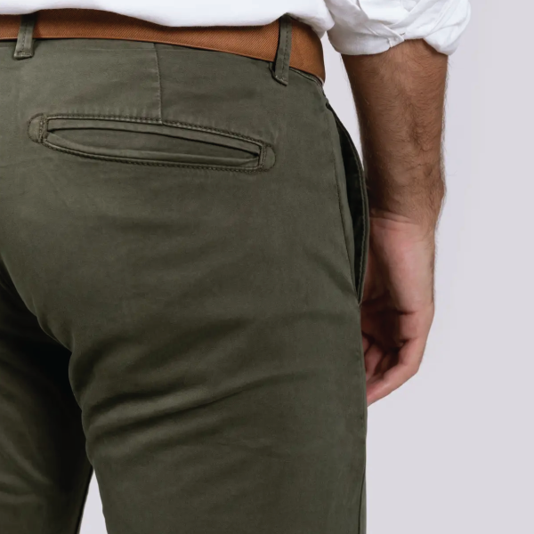 Celopman Slim Fit Chinos - Khaki