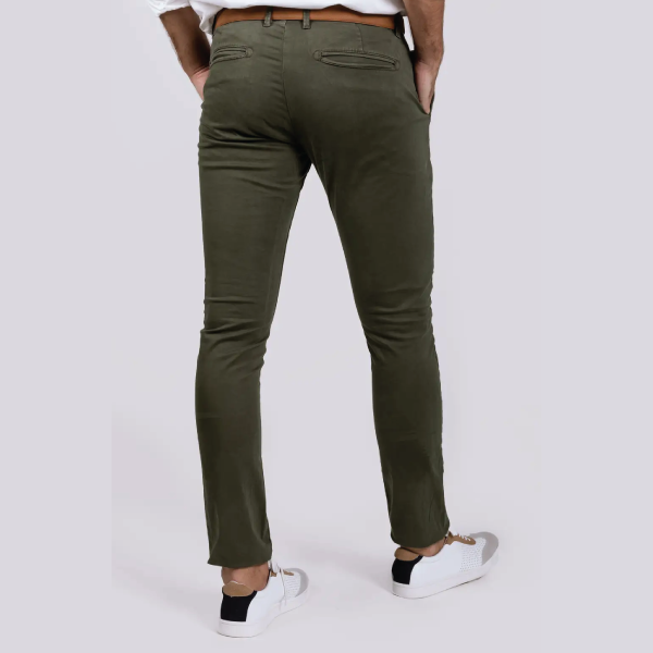 Celopman Slim Fit Chinos - Khaki