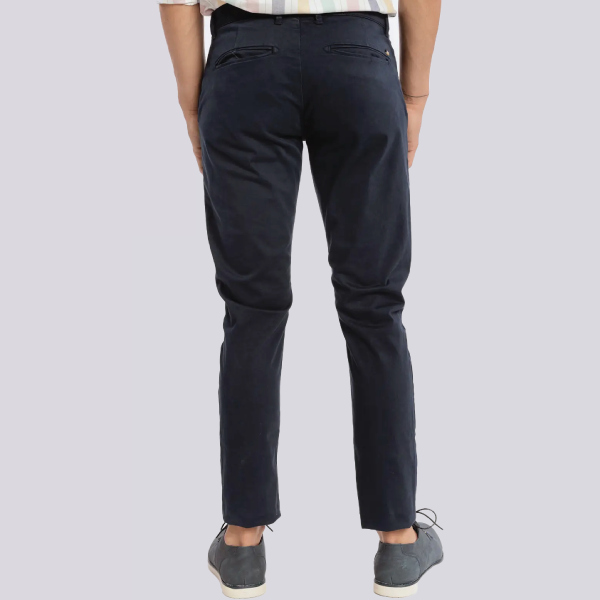 Celopman Slim Fit Chinos - Navy