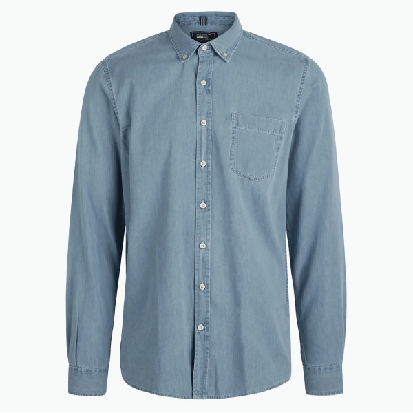 Signal Newman Denim Shirt - Soft Blue