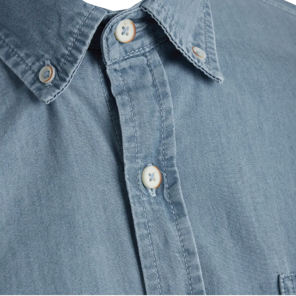 Signal Newman Denim Shirt - Soft Blue