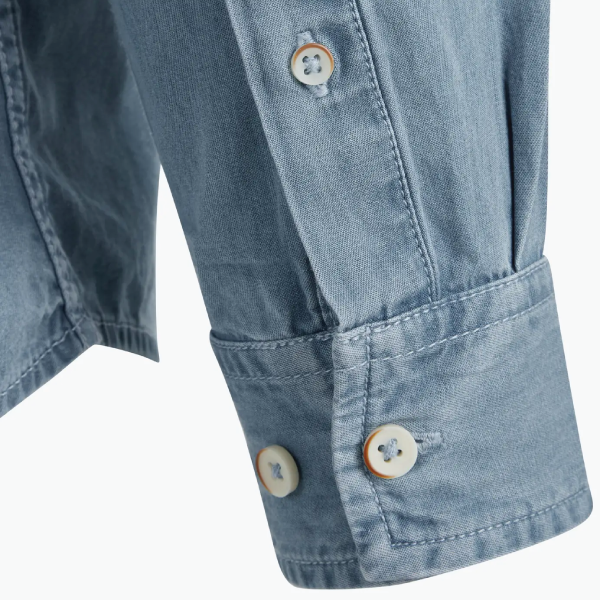 Signal Newman Denim Shirt - Soft Blue