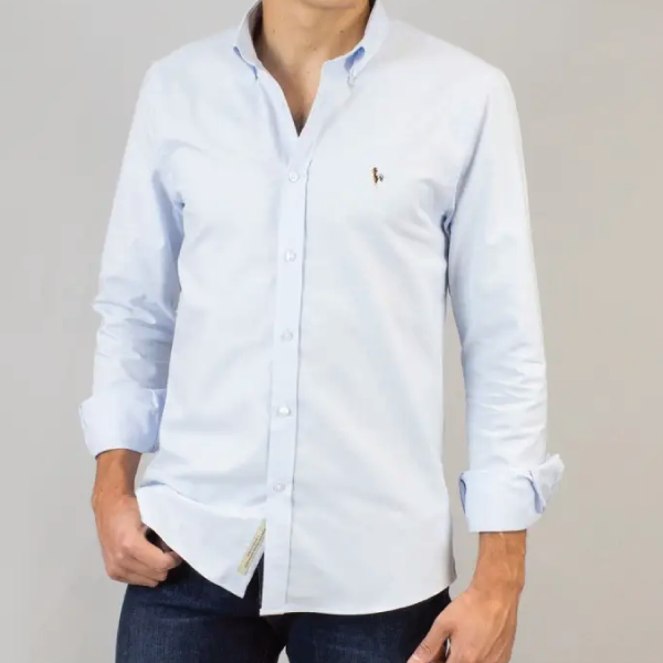 Patadegayo Oxford Shirt - Light Blue