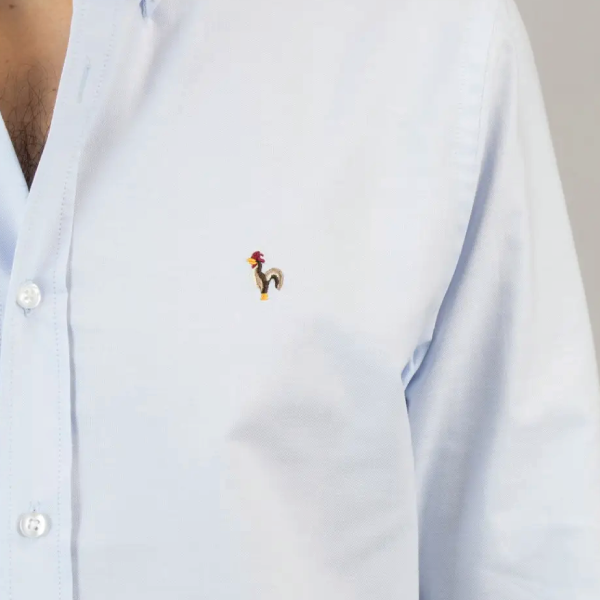 Patadegayo Oxford Shirt - Light Blue