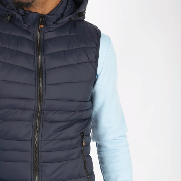 Zayne Paris Padded Gilet - Navy