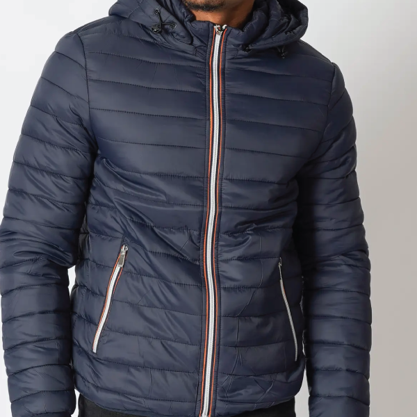 Zayne Paris Thin Down Jacket - Navy