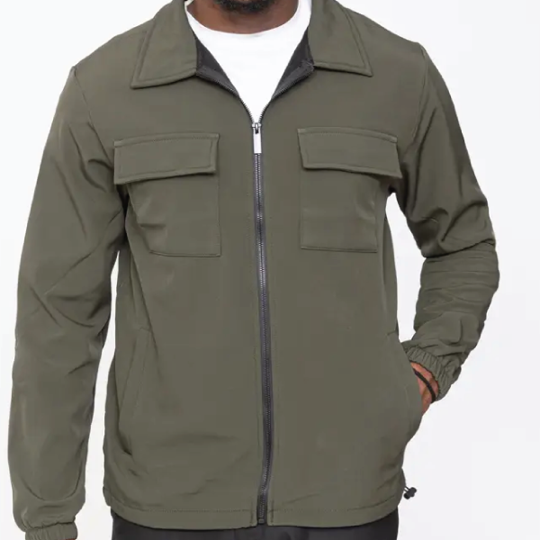 Zayne Paris Utility Jacket - Green