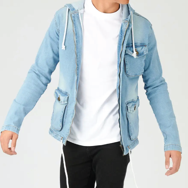 Red Ox Denim Jacket - Light Blue