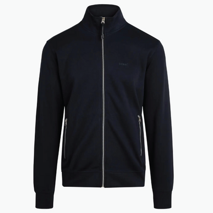 Signal Bale Full Zip Sweater - Deep Marine