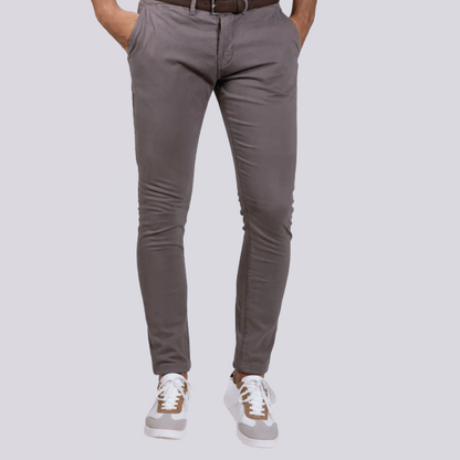 Celopman Slim Fit Chinos - Grey