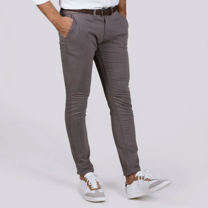Celopman Slim Fit Chinos - Grey