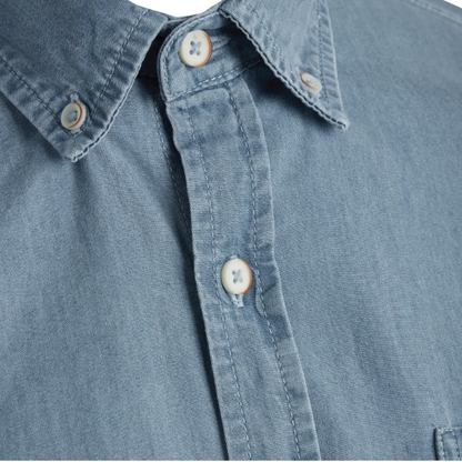 Signal Newman Denim Shirt - Soft Blue