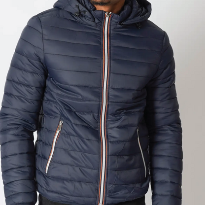 Zayne Paris Thin Down Jacket - Navy